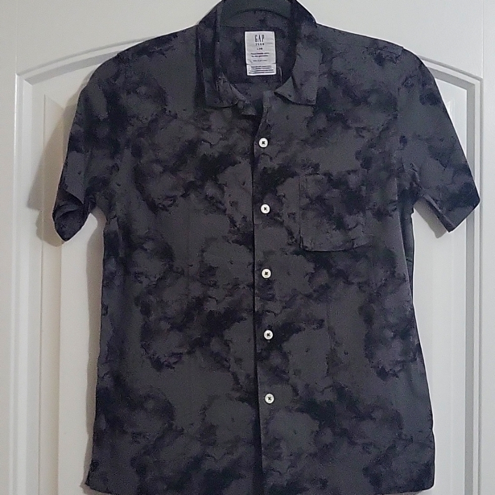 Gap shirt, Large (10), Grey and black